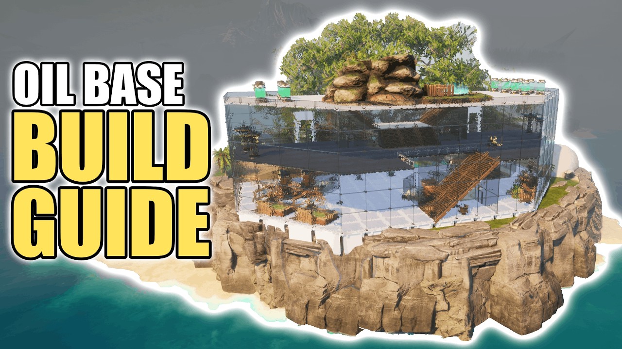 Palworld Oil Base Build Guide (6 Extractors!) | Double Oil Extractor Glitch on Sunlit Isle