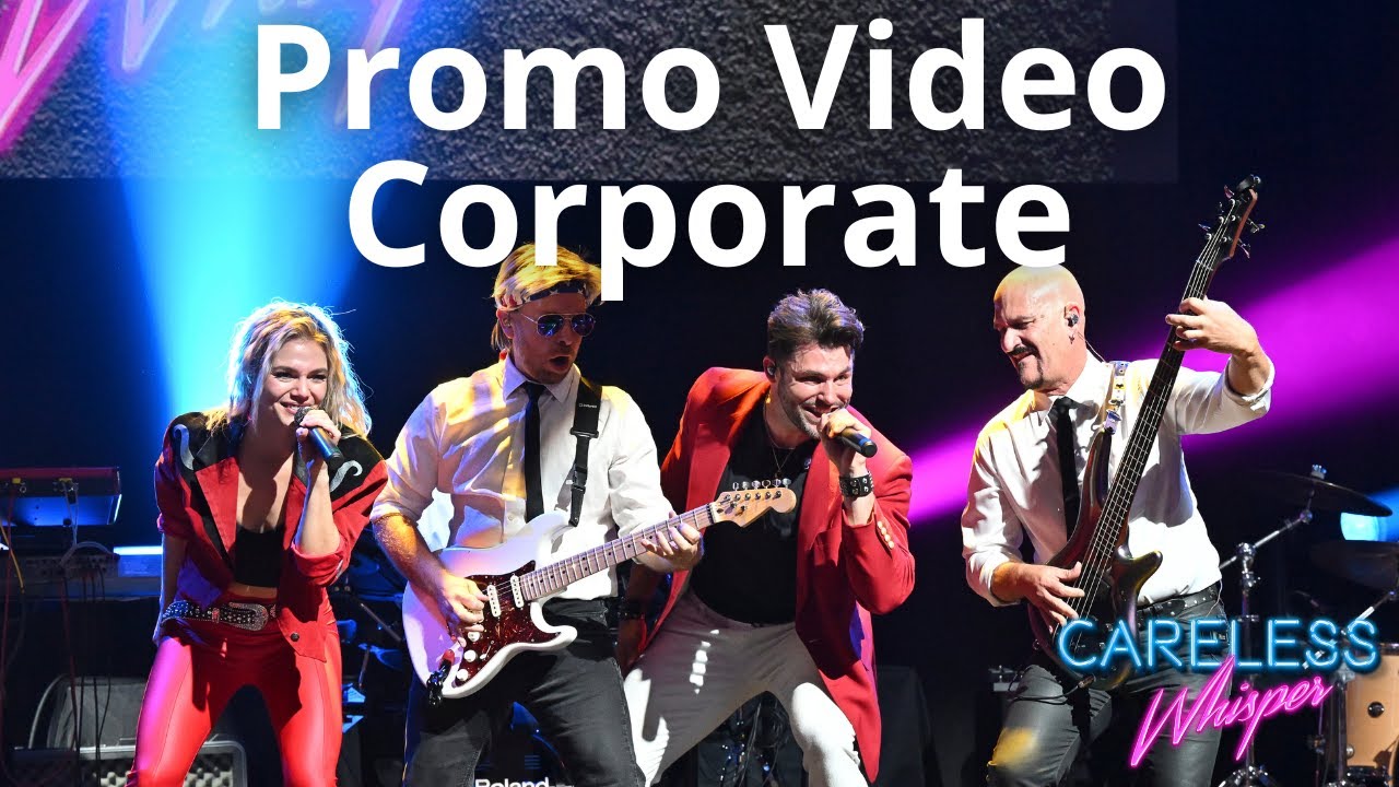 Careless Whisper - 1980s Live | Corporate Promo 2024