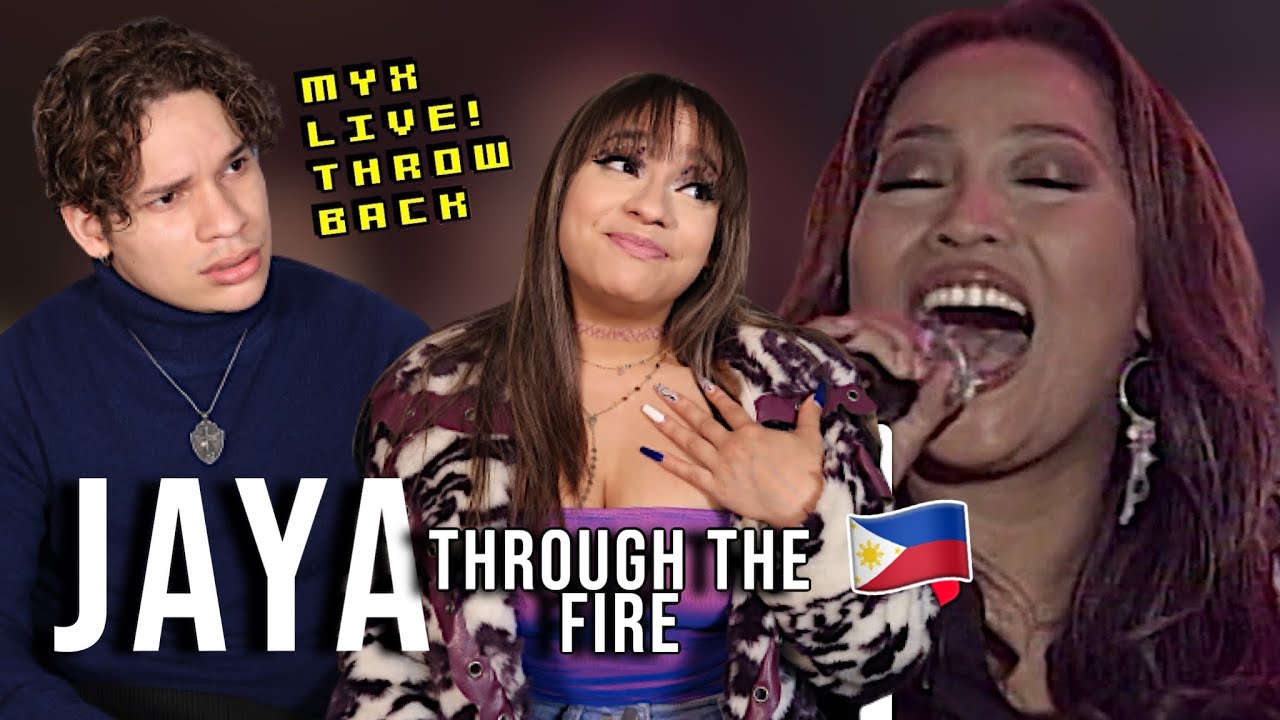 NEW LEVELS UNLOCKED | Waleska & Efra react to JAYA - Through The Fire (MYX Live! Performance)