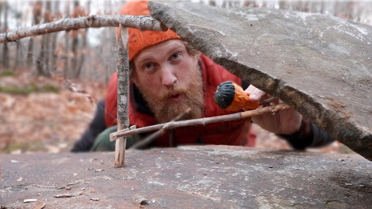 Paiute Deadfall Trap Verses the Figure 4 Deadfall Trap (87 days episode 16)