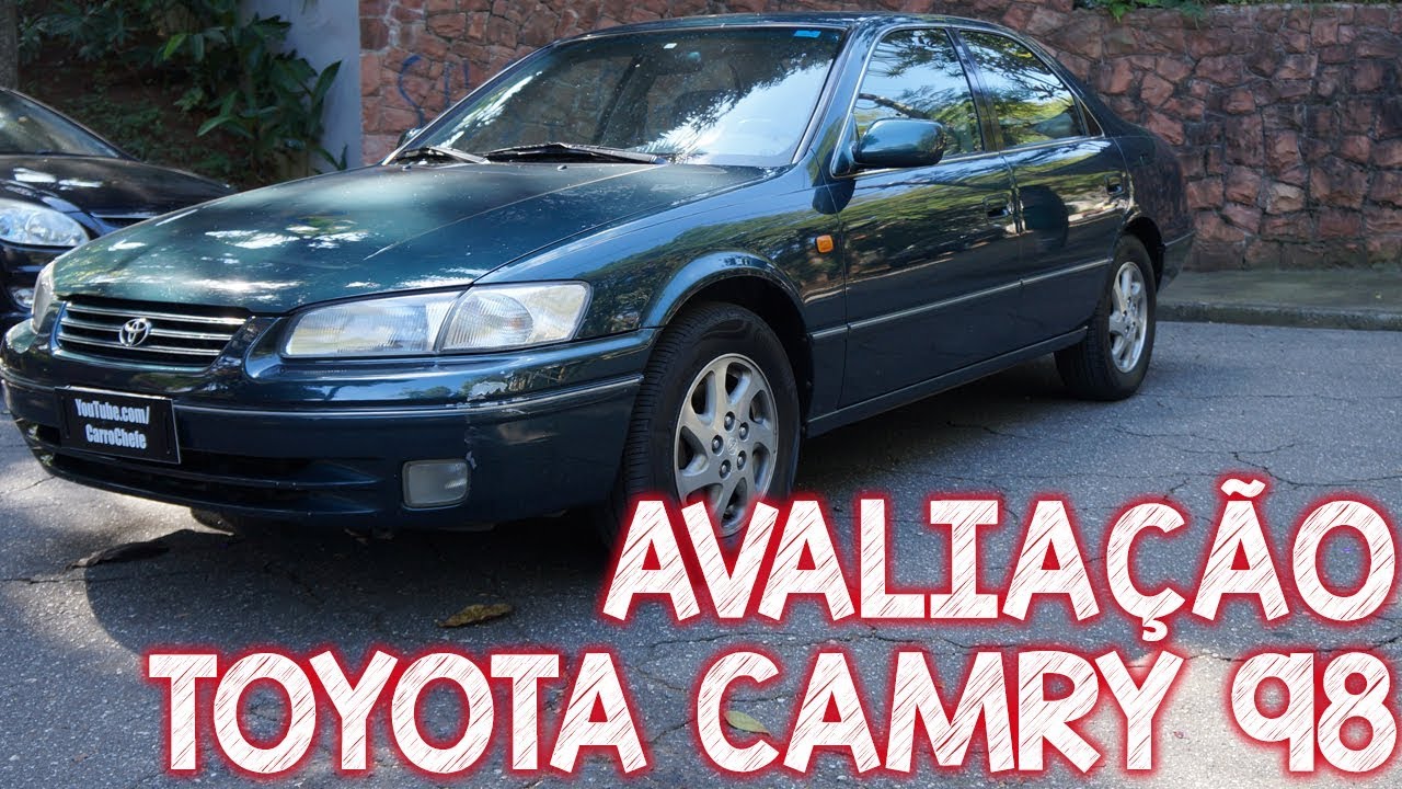 Avaliação Toyota Camry V6 1998 - como era um sedã luxoso da década de 90