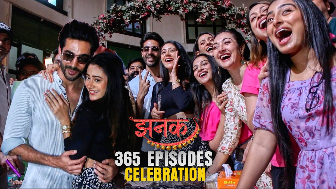 Jhanak All Cast and Crew Members Celebrating | 365 Episode | Jhanak Show