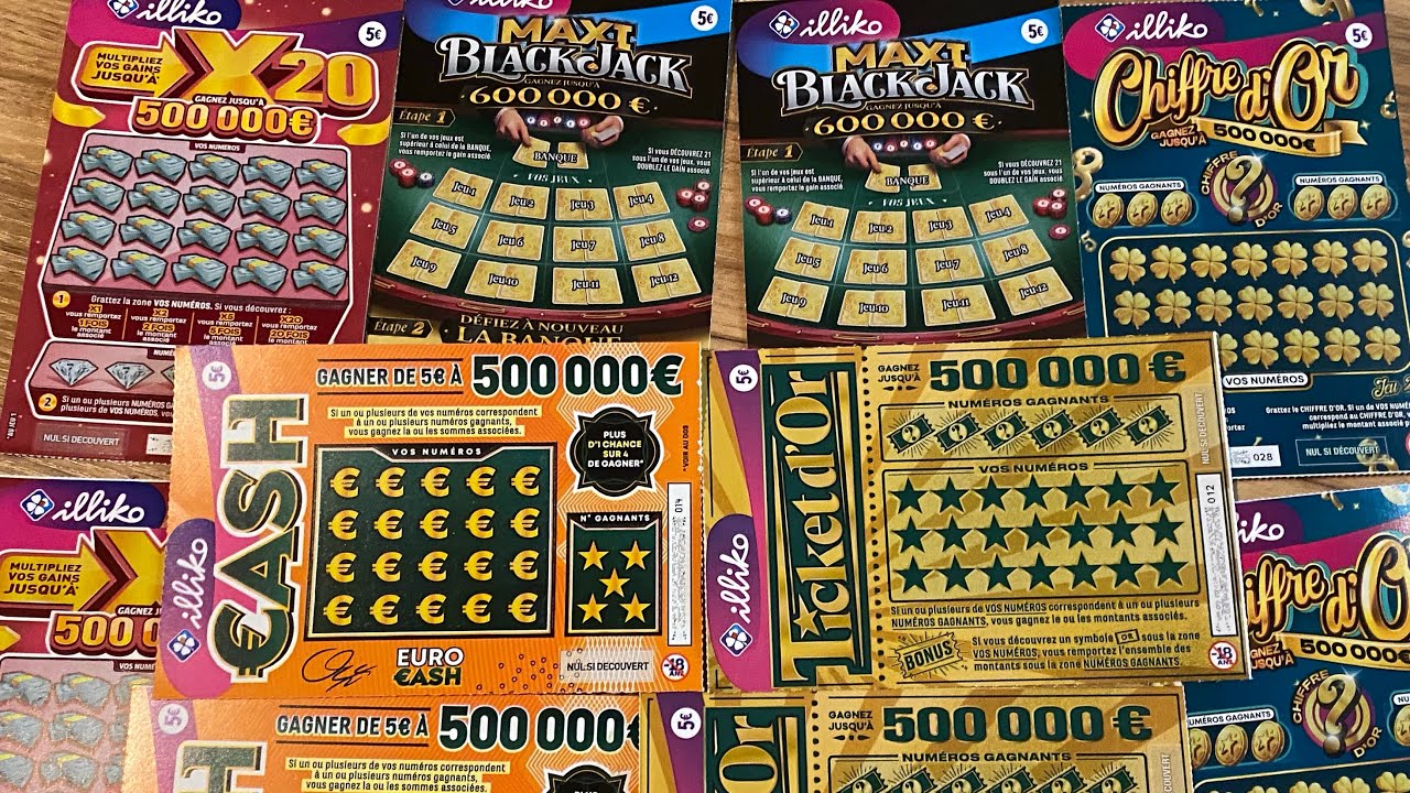 La chance tourne enfin ? 10 Ticket &agrave; gratter ( Merci la fdj ) 
