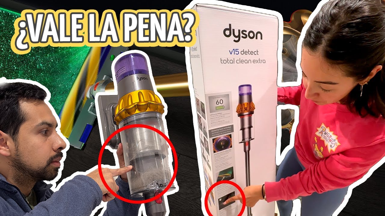 DYSON V15 Detect: ¿Vale la Pena? Unboxing y Test - Diana y Aarón (DYA)