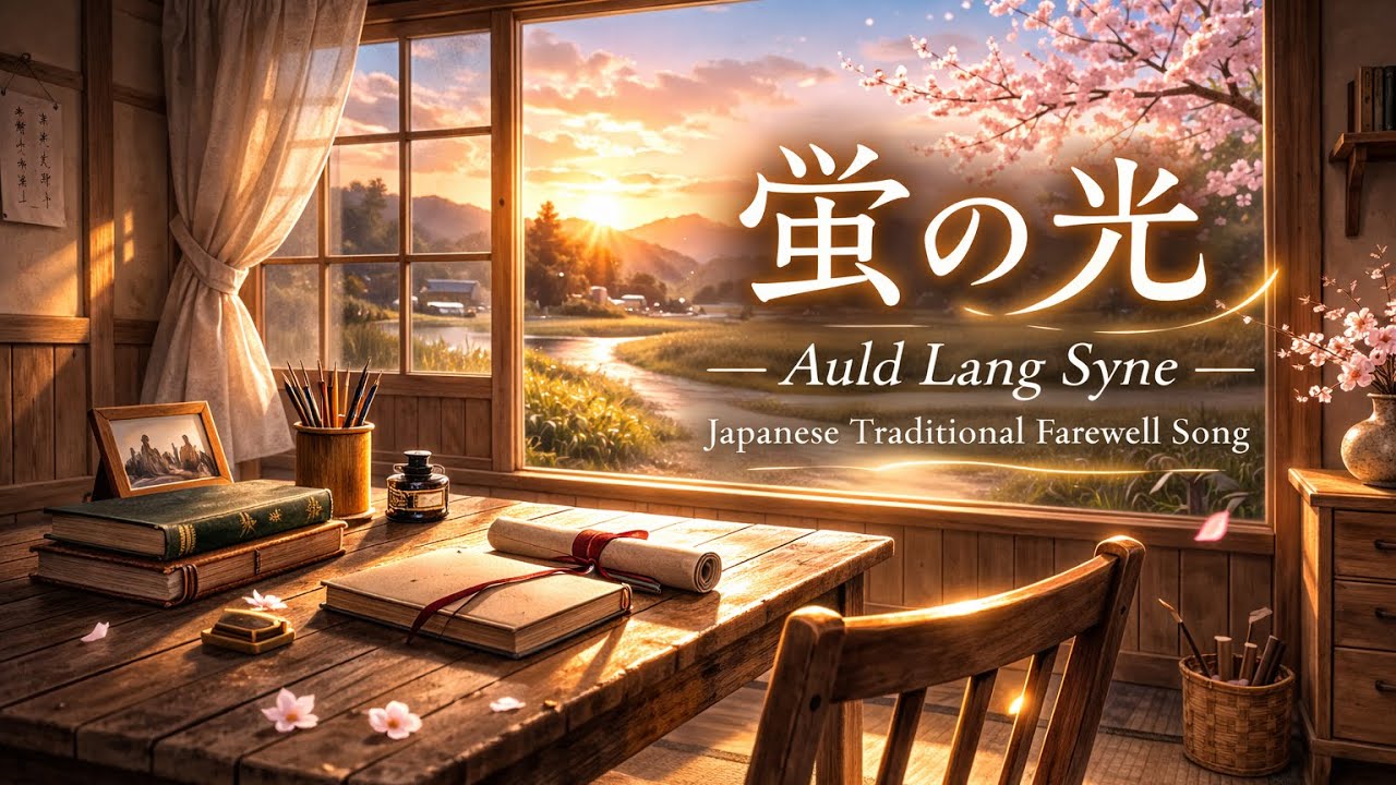 蛍の光 – Japanese Graduation Song | Auld Lang Syne | English Translation