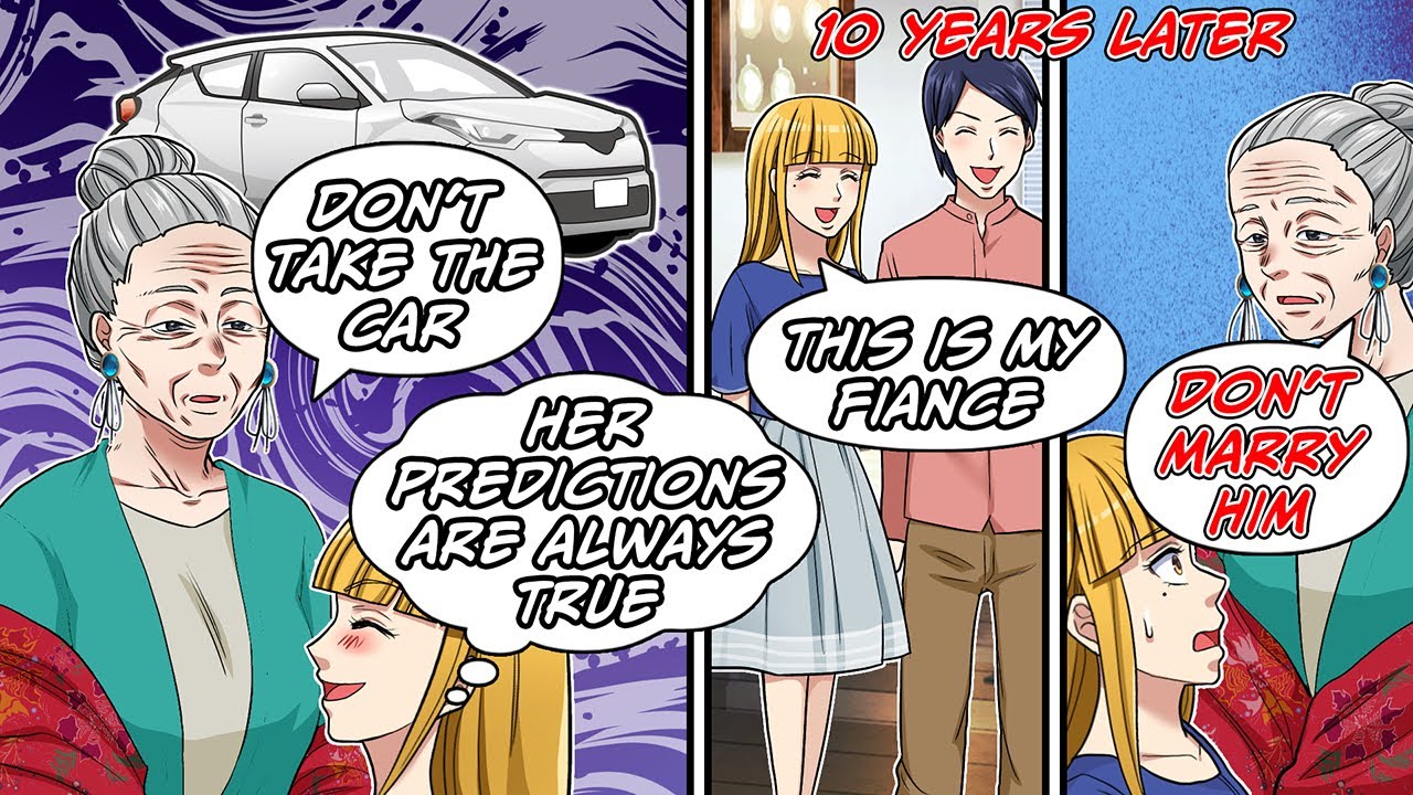 My mother prevents my daughter from marrying a diabolical man using strange powers of prediction...