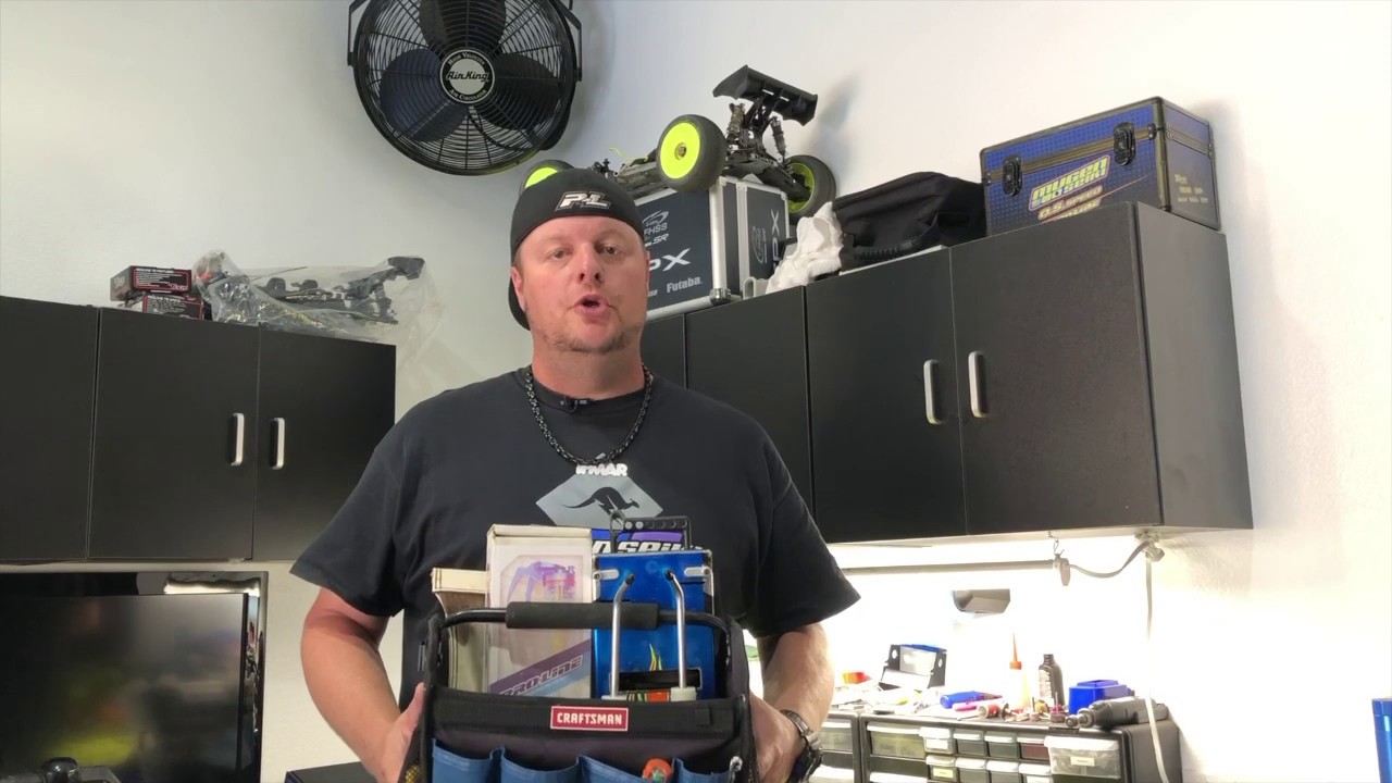 Adam Drake from Mugen Seiki Racing - What's in your nitro pit bag?