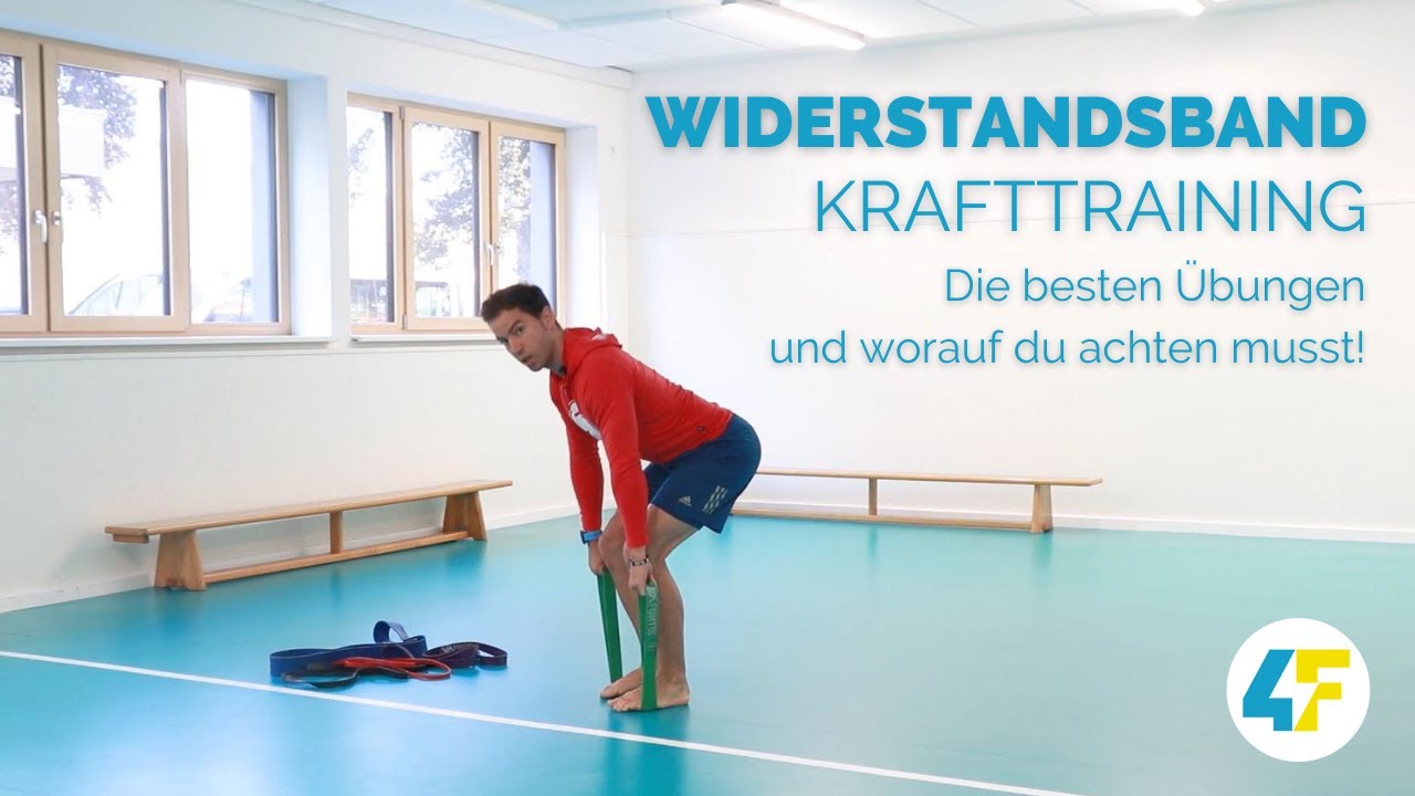 Widerstandsband Krafttraining - Die besten &Uuml;bungen und worauf du achten musst!