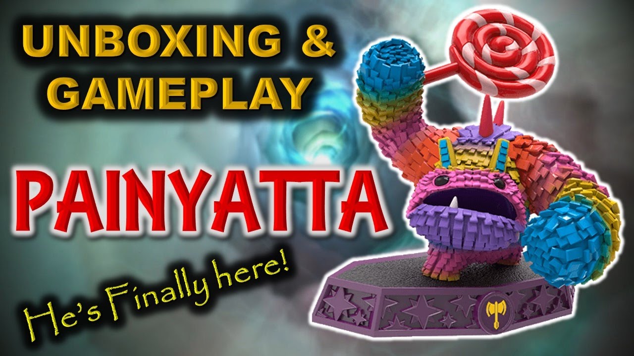Skylanders Imaginators - PAINYATTA Unboxing & Gameplay