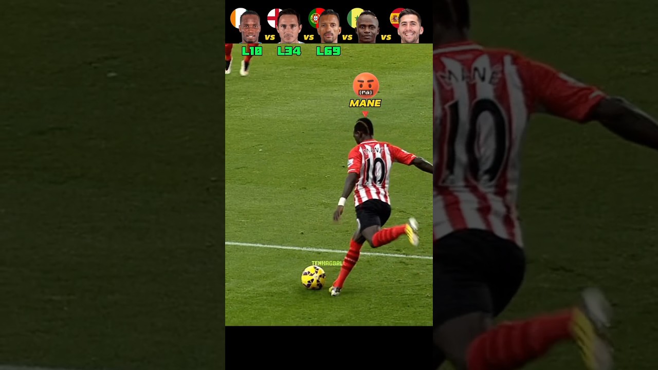 Drogba VS Lampard VS Nani VS Man&eacute; VS Areso : Impossible Angle Goal Challenge 💫