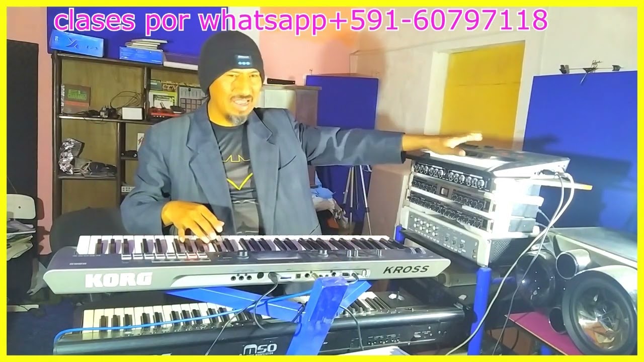 KORG KROSS 2 Como conectar un segundo teclado