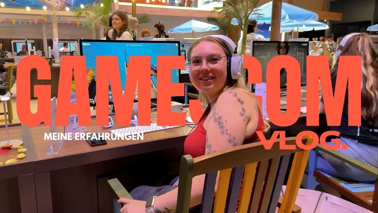 Erste mal Gamescom 2025 | Vlog