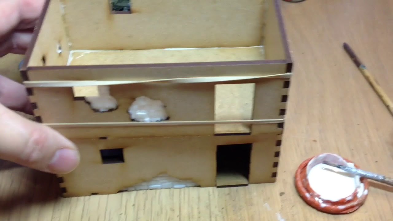 Charlie Foxtrot 28mm Pantile House 3 Build and Review