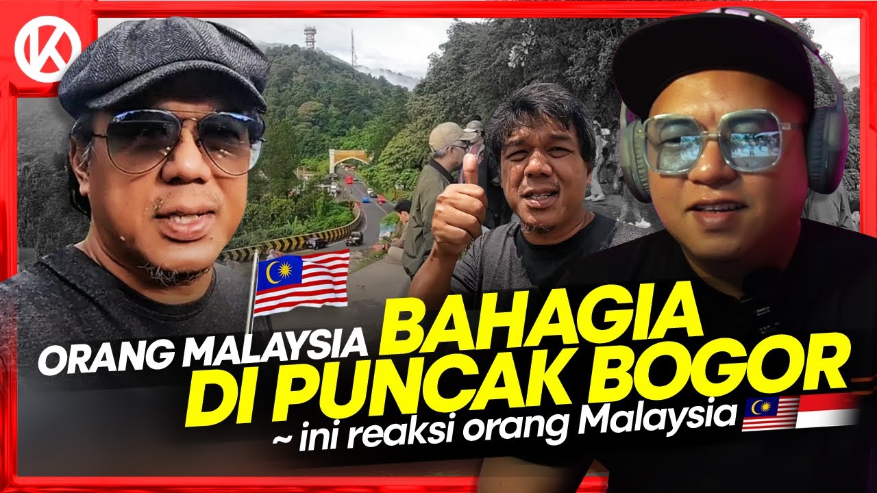🇮🇩Orang Malaysia Santai & Tenang di Puncak Bogor! | 🇲🇾 Reaction