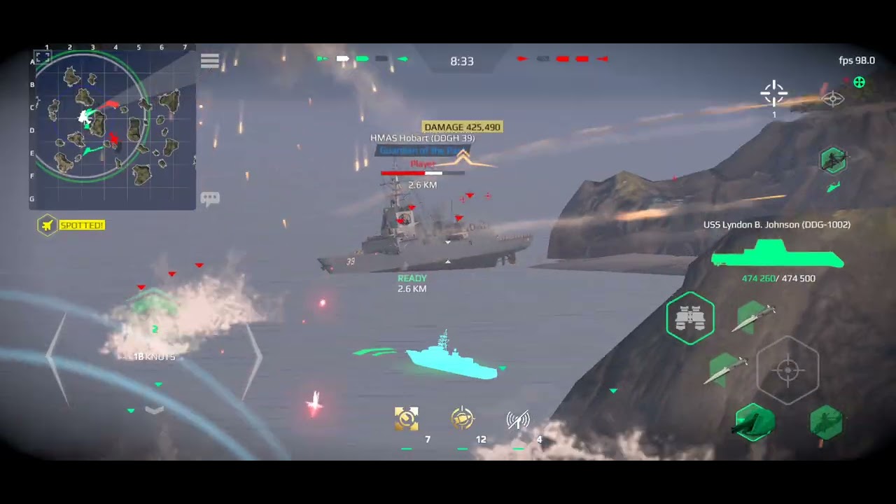 USS Lyndon B Johnson gameplay 