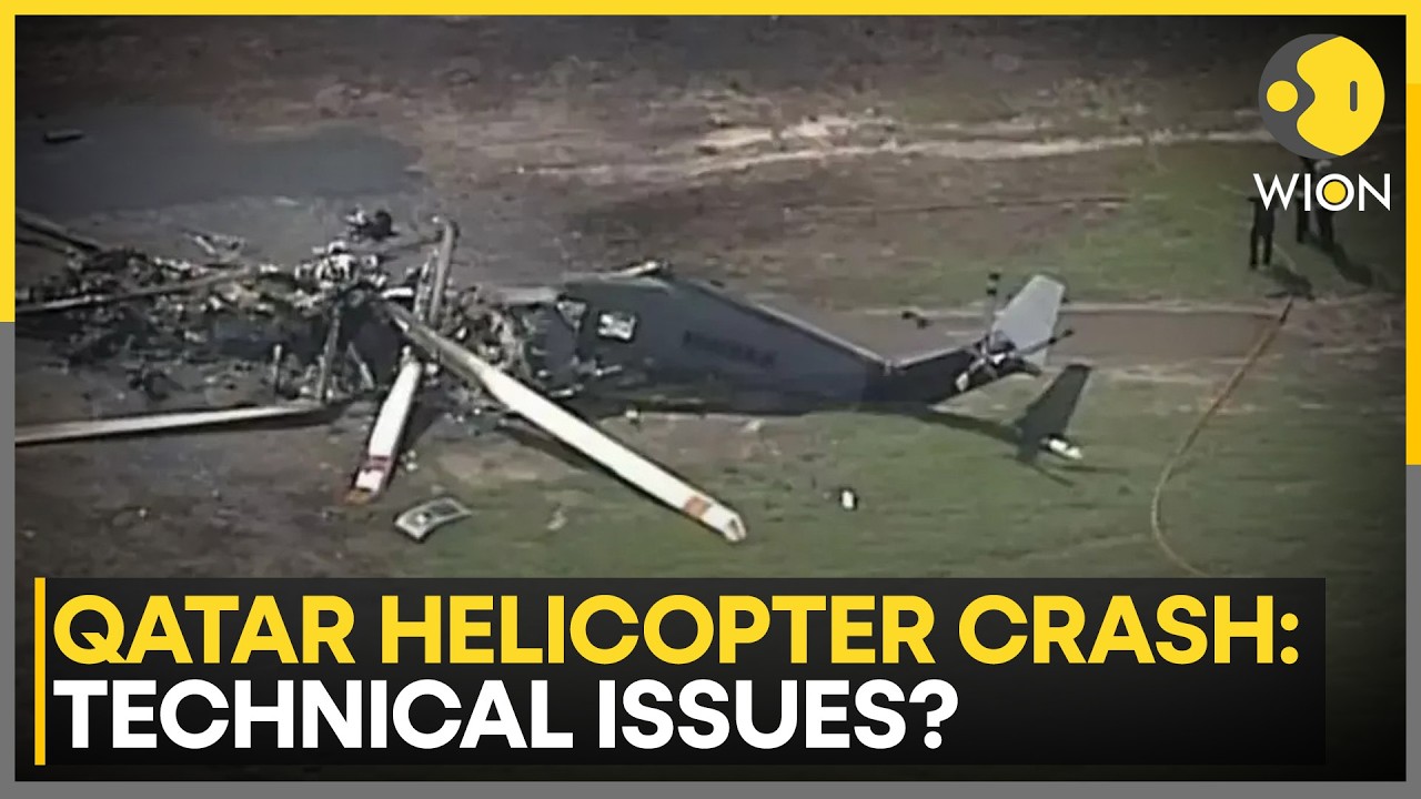 Qatar Helicopter Crash: Qatar Says Helicopter Crashed Due to Technical Malfunction | WION