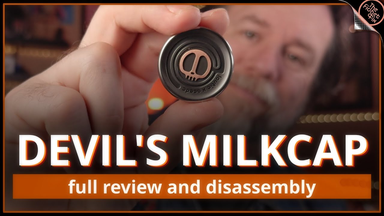 Обзор монеты-фиджет Devil's Milkcap от Lautie EDC