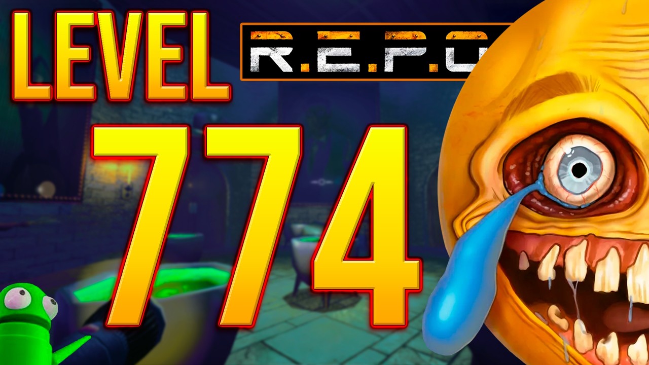 I beat R.E.P.O. level 774 but THE FLOOR IS LAVA
