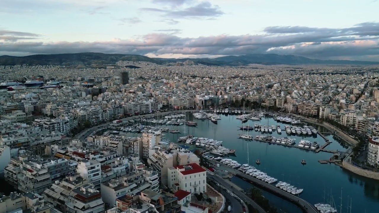 Exploring Marina Zea in Piraeus, Greece: A Hidden Gem for Yachting Enthusiasts 4K