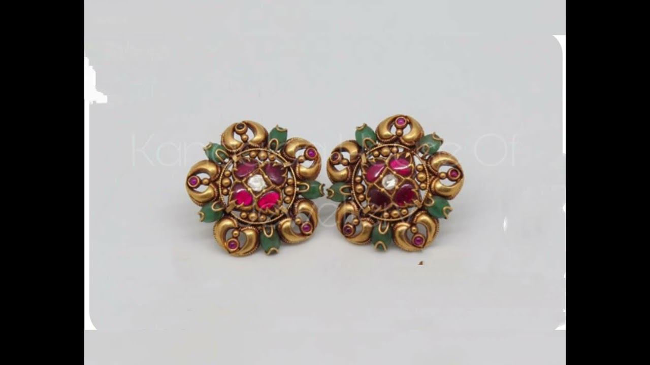 5 to 6 gram earning #earrings #simple look