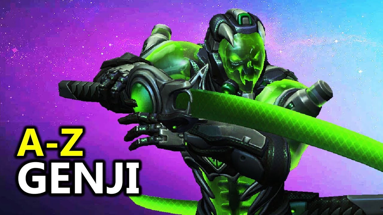 ♥ A - Z Genji - Heroes of the Storm (HotS Gameplay)