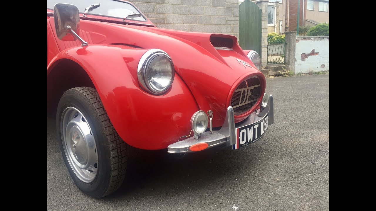 A quick ride in the Citroen 2cv Dagonet