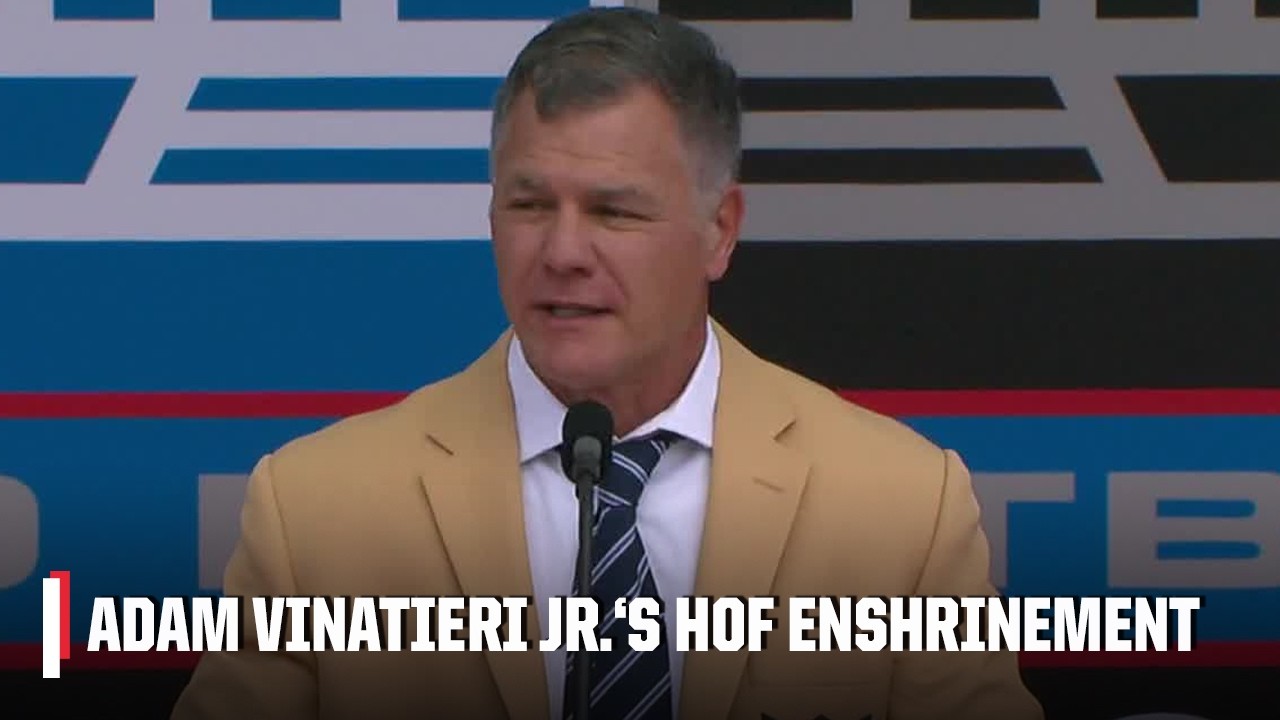 Adam Vinatieri Jr. reflects on journey to becoming a Hall of Famer | NFL on ESPN