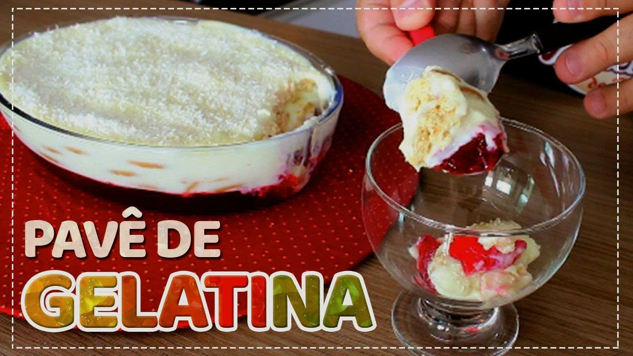 O MELHOR PAVÊ DE GELATINA DO MUNDO / RECEITA ECONÔMICA