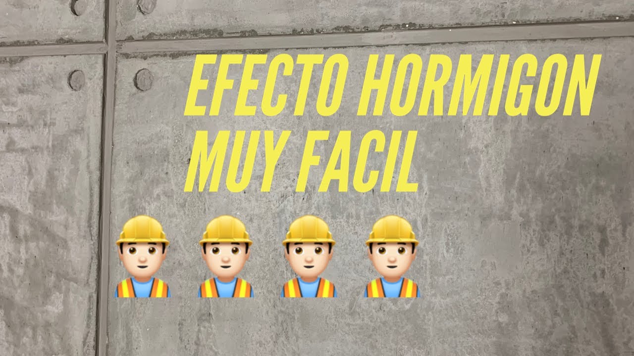 Como pintar paredes efecto hormigón