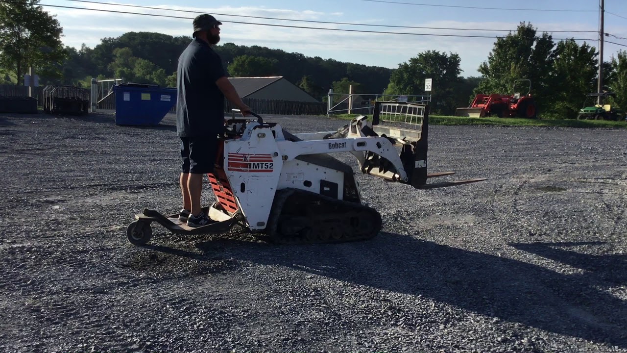 Bobcat MT52 Stand On Skid Steer