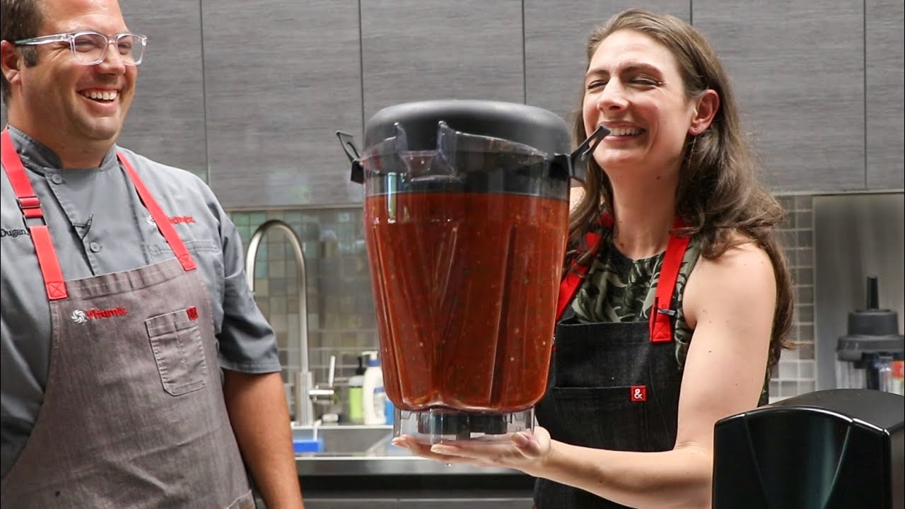 We Made 1.5 Gallons of Salsa in the Vitamix XL!