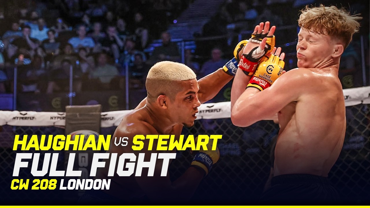 WILD FIGHT ENDING 😱 ⏰ | Callum Haughian vs. Cameron Stewart | CW 208 London Full Fight