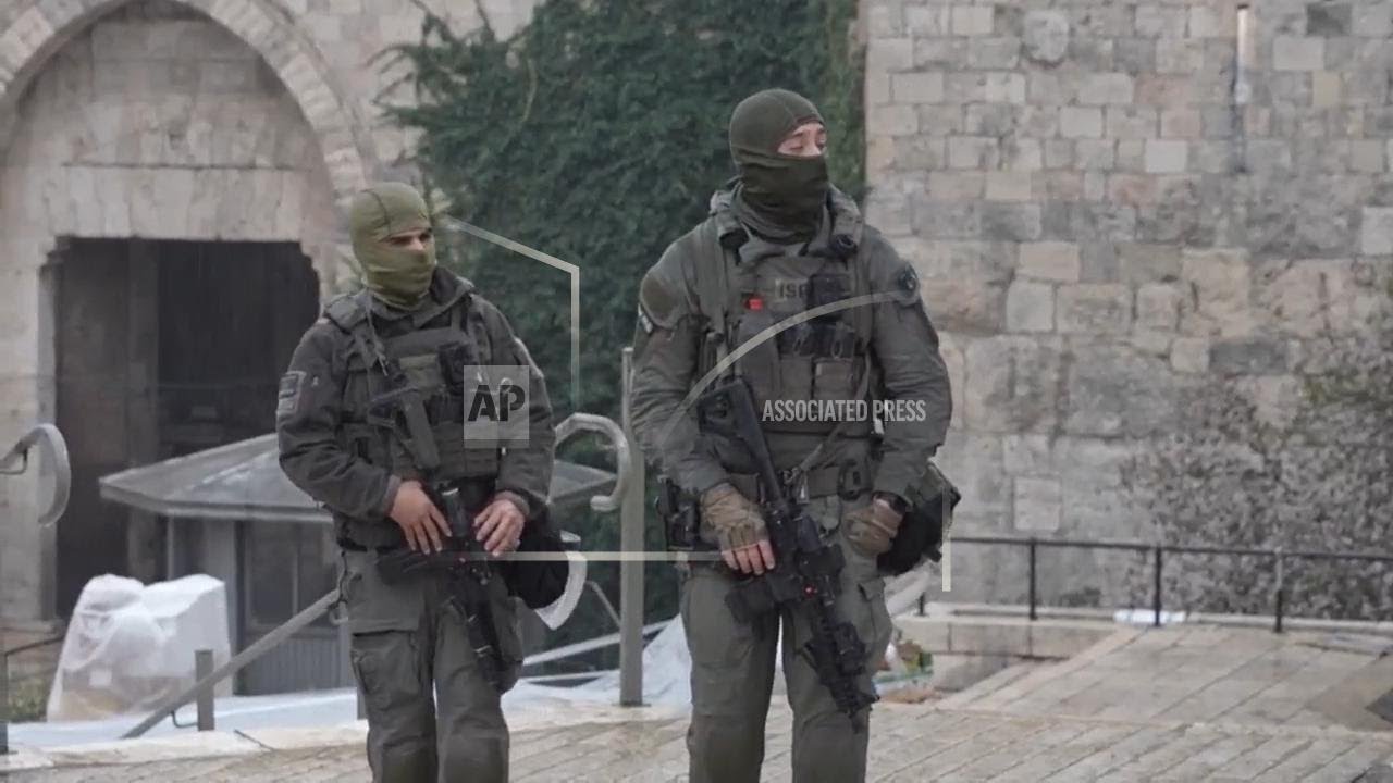 Increased security at Al-Aqsa Mosque in Jerusalem on first Friday of Ramadan