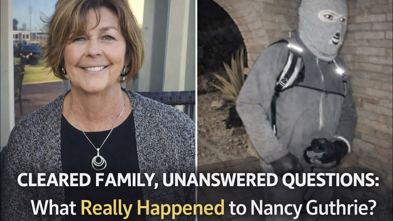 Cleared Family, Unanswered Questions: What Really Happened to Nancy Guthrie?
