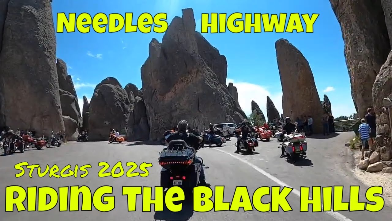 Sturgis Live 2025 Needles Highway Riding the Black Hills