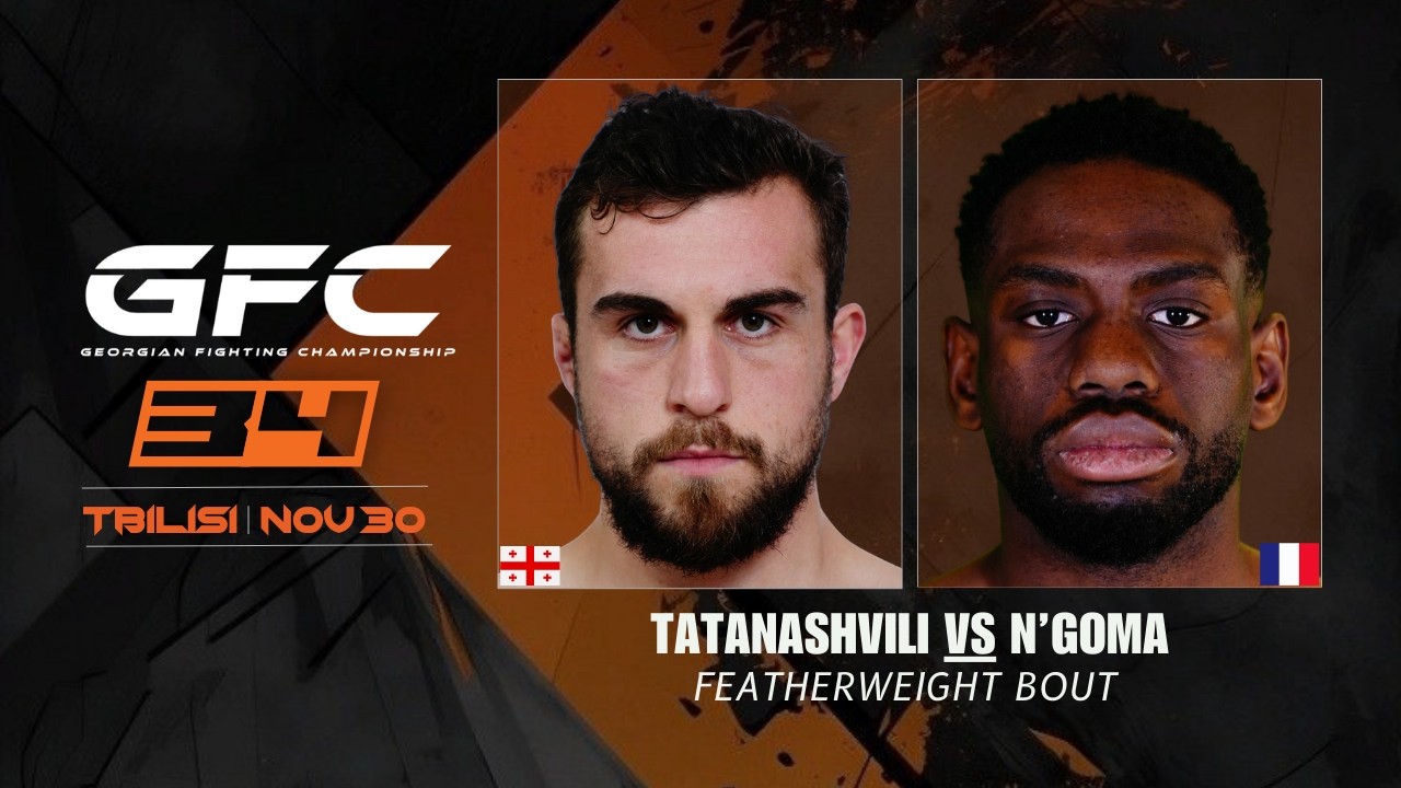 GFC 34 | Tatanashvili X N'goma