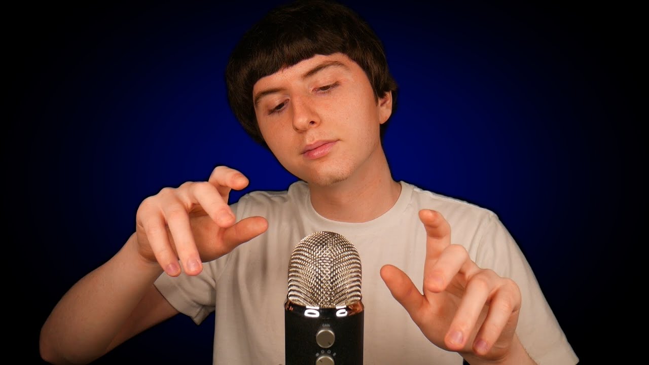100% Sensitivity Finger Fluttering & Hand Sounds ASMR