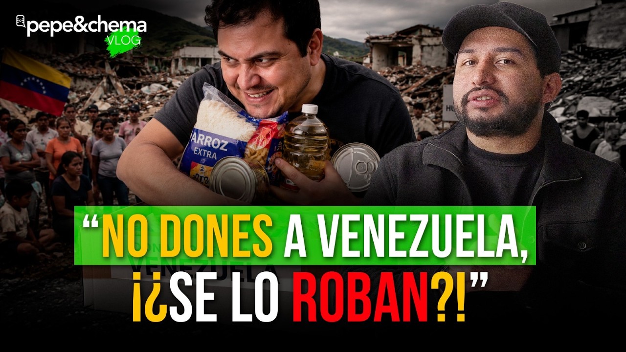 Escondimos Rastreadores en donaciones para Venezuela y descubrimos esto - PEPE&CHEMA VLOGS