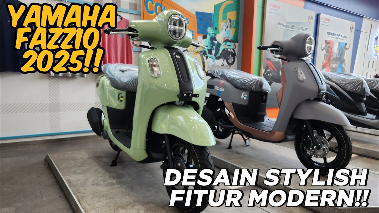 [REVIEW MOTOR] Yamaha Fazzio 125 Hybrid 2025 | Fitur Lengkap Buat Harian!!