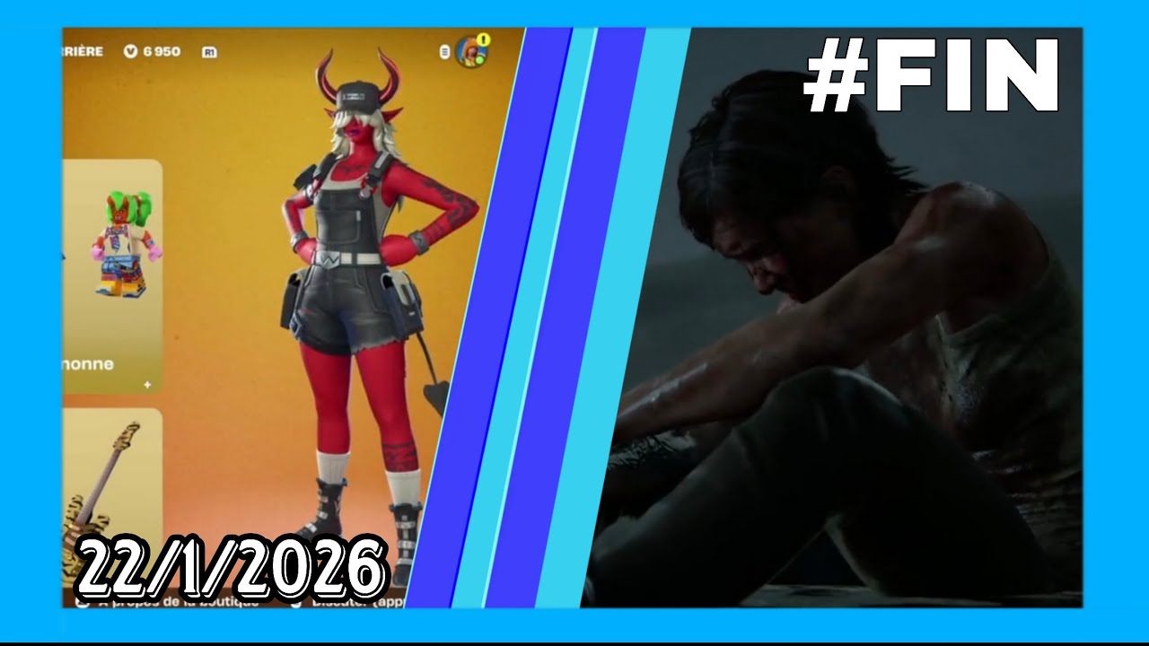 Boutique de fortnite + the last of us 2 #FIN 