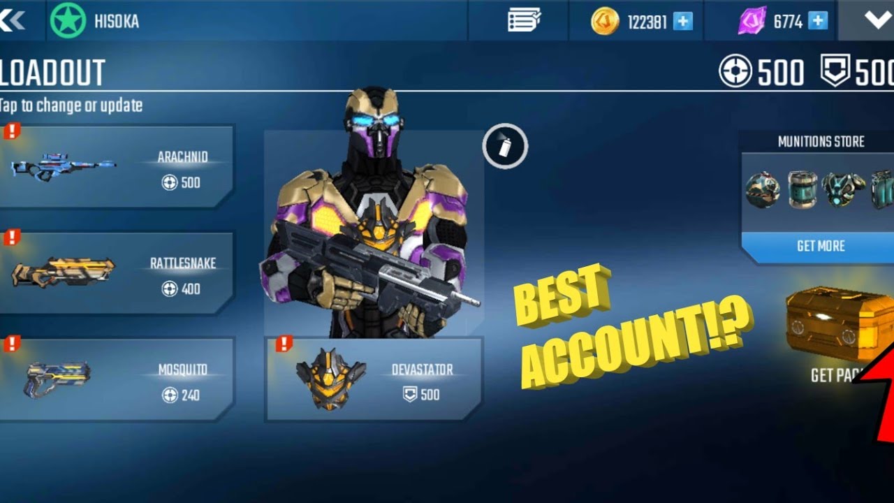 N.O.V.A legacy | best account in the world 🔥🌎