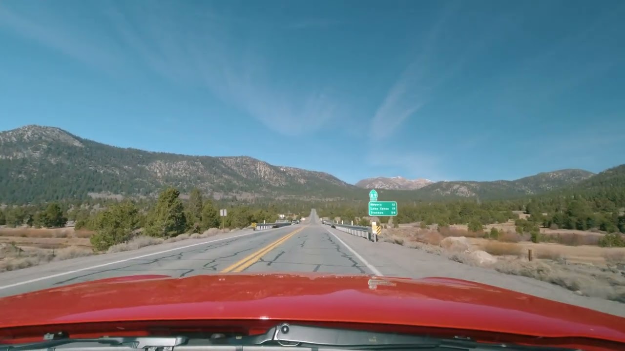 POV Drive Nevada to California II (4K, no Audio)