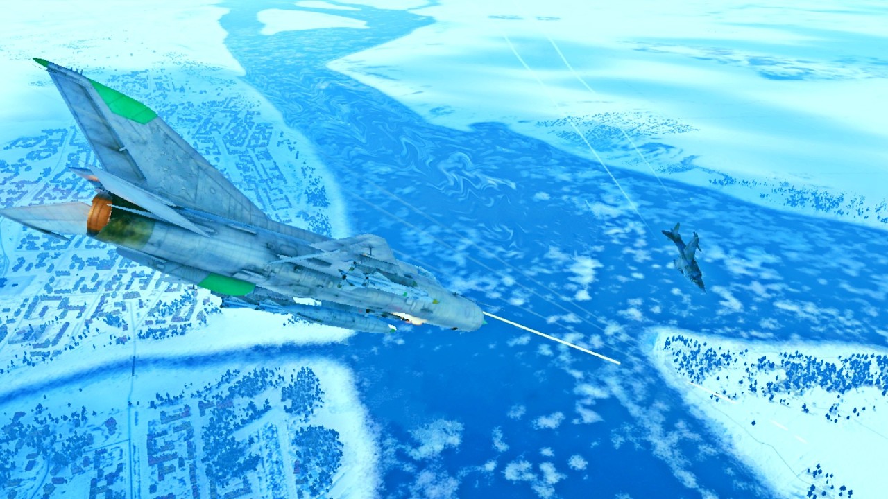 East German MiG-21 Engages AV-8C over the Karelian Isthmus.