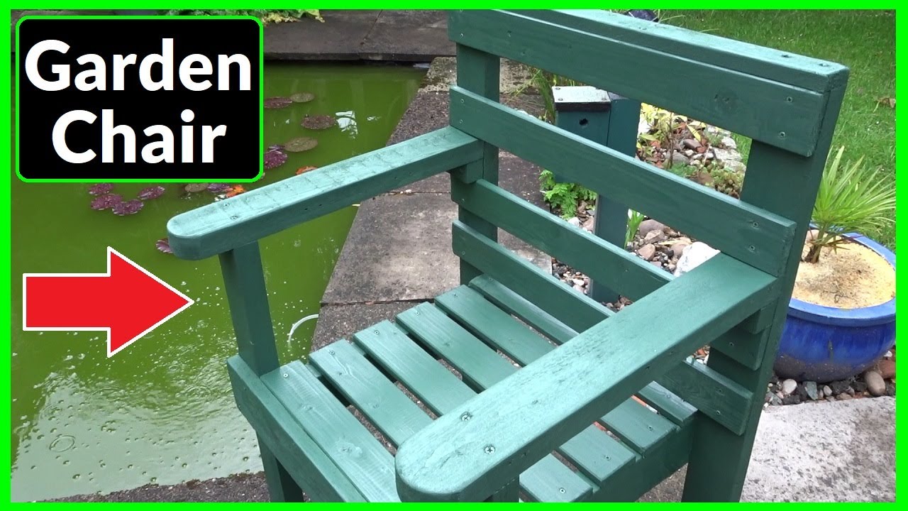 How to Make a Garden Chair (Using FREE Pallet Wood)