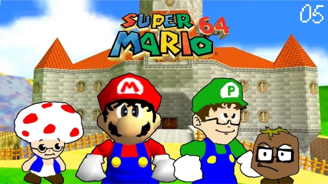 Bonecão de leite e Mario Cancelado - Mario 64 #05