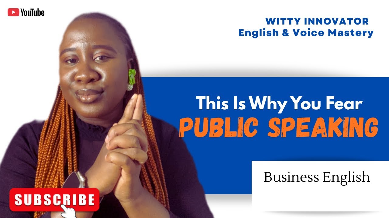 This Is Why Your Fear Public Speaking 🗣️