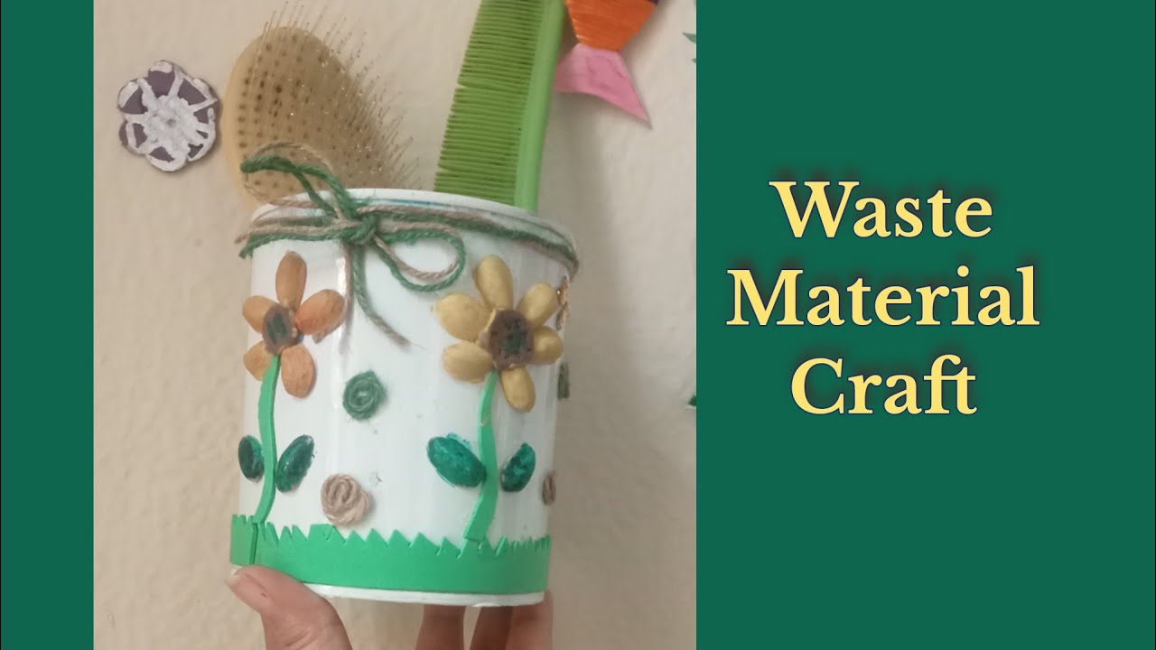 Waste Material craft idea/Best use of waste material 