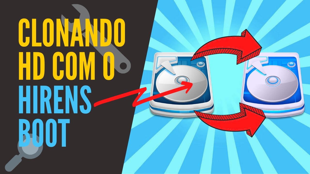 como clonar HD usando o Hirens Boot