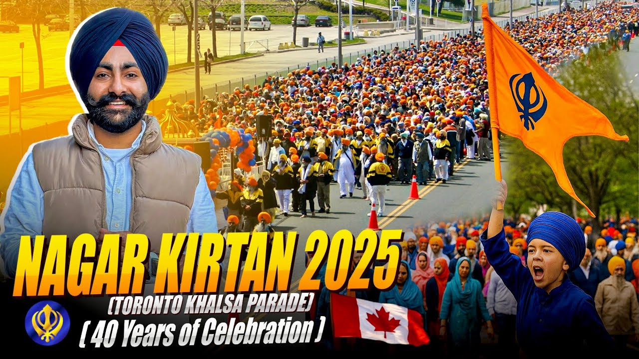 Nagar Kirtan 2025 🇨🇦 Toronto Khalsa Day Parade | ਟੋਰਾਂਟੋ ਖਾਲਸਾ ਦਿਵਸ ਨਗਰ ਕੀਰਤਨ 2025 @BIR RAMGARHIA