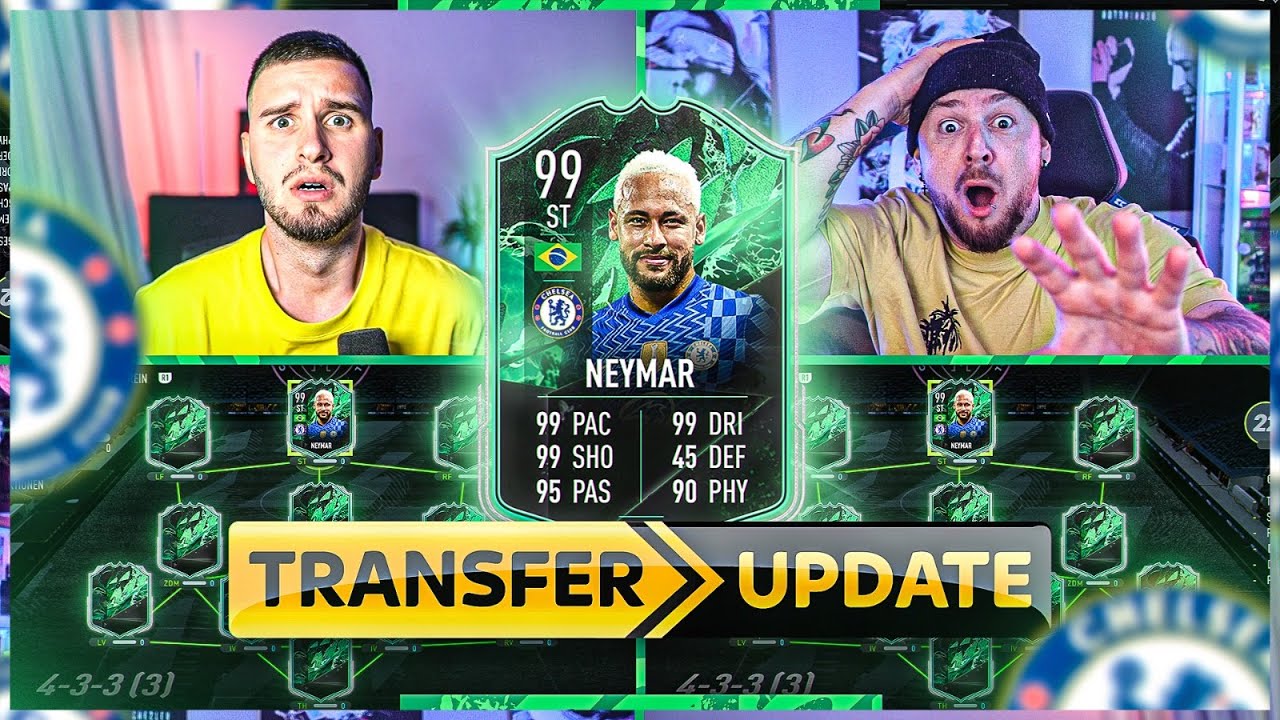 REKORDFOLGE.. 💀FIFA 22: NEYMAR CHELSEA TRANSFER BATTLESHIP WAGER  😱😱